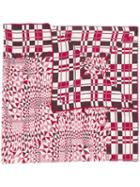 Loro Piana Geometric Print Scarf - Red