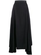 Prada Asymmetric Skirt - Black