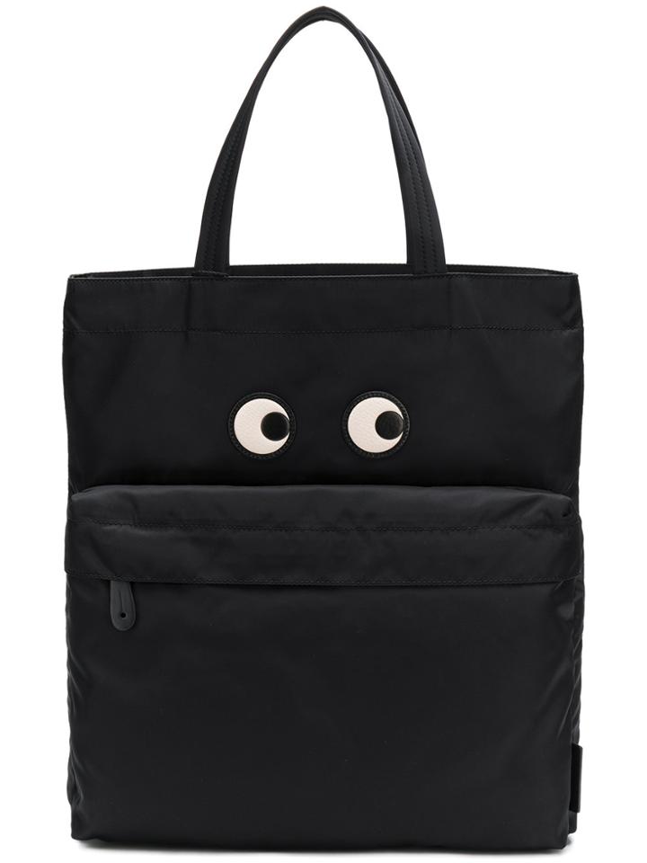 Anya Hindmarch Eyes Tote Bag - Black