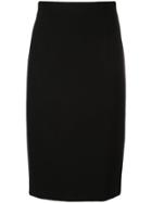 Escada High-waisted Pencil Skirt - Black