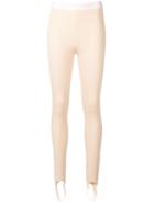 Paco Rabanne Fitted Leggings - Neutrals