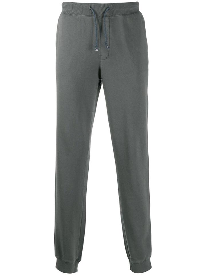 Sun 68 Drawstring Waist Track Pants - Grey