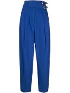 Toga High-rise Tapered Trousers - Blue