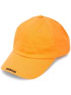 Heron Preston Peak Print Logo Baseball Cap - Yellow & Orange