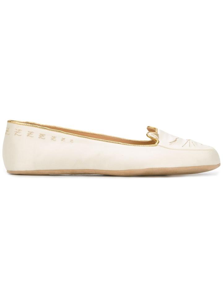Charlotte Olympia Cat Nap Set - Nude & Neutrals