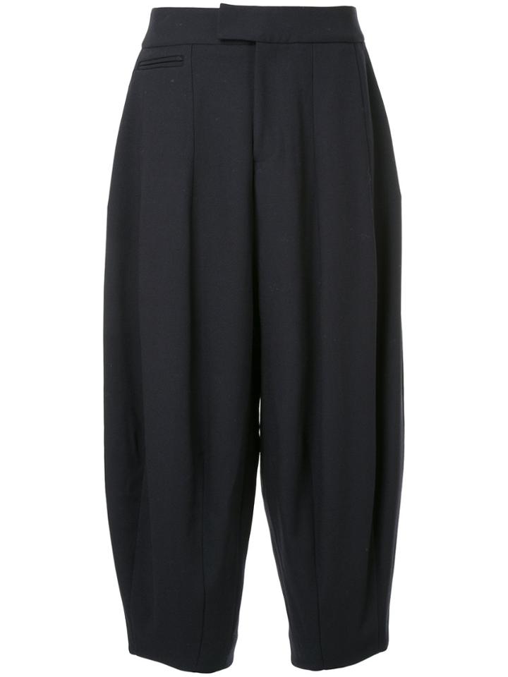 Studio Nicholson Wide Leg Trousers - Blue