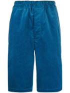 Comme Des Garçons Shirt Corduroy Chino Shorts - Blue
