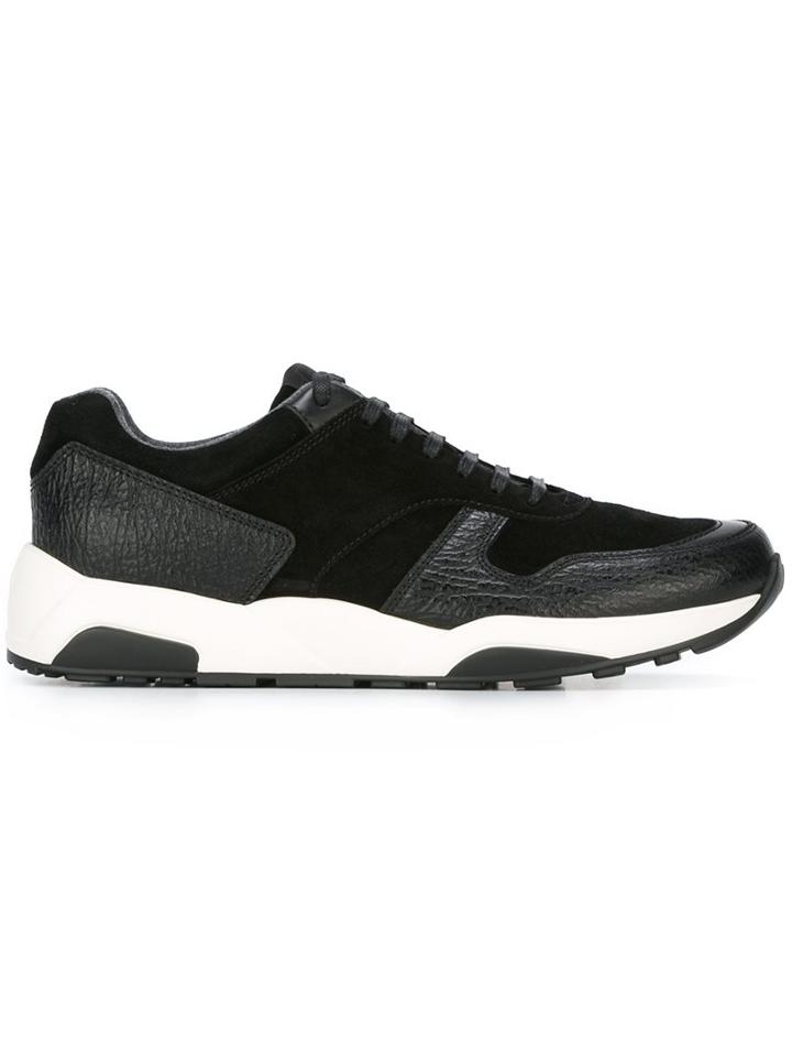 Z Zegna Panelled Sneakers