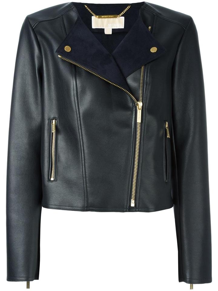 Michael Michael Kors Classic Biker Jacket - Black