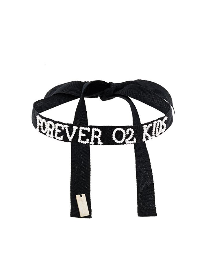 Ann Demeulemeester Forever 02 Kids Choker - Black