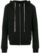 Rick Owens Drkshdw - Zip Up Hoodie - Men - Cotton - S, Black, Cotton