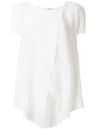 Max Mara Crossover Panel Top - White