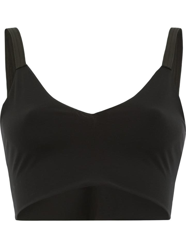 Ilaria Nistri V-neck Crop Top - Black