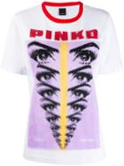 Pinko Printed Logo T-shirt - White