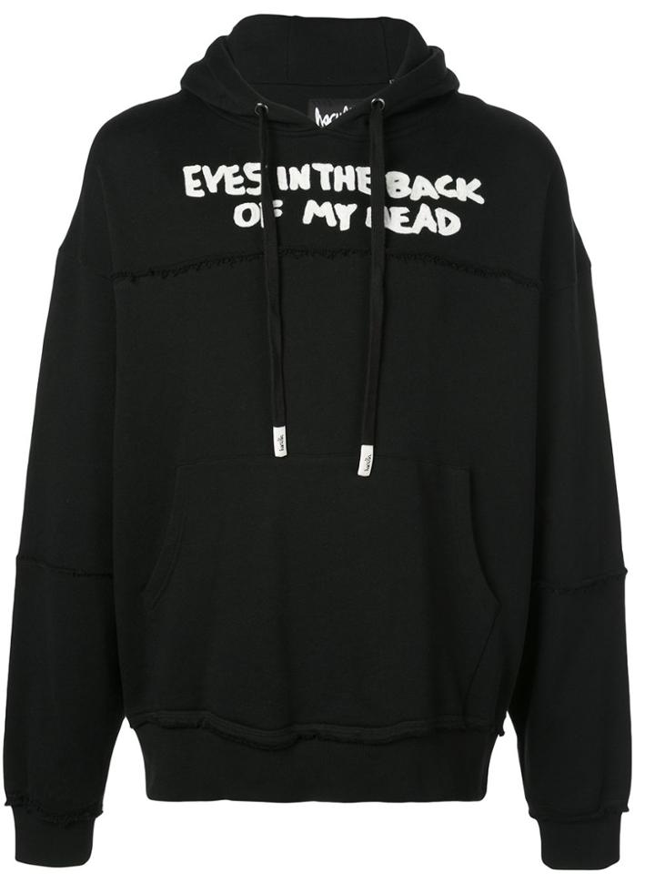 Haculla Eyes In The Back Of My Head Hoodie - Black