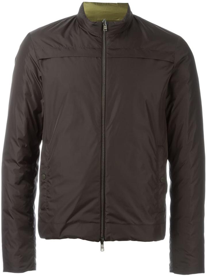 Herno Reversible Padded Jacket, Men's, Size: 48, Brown, Polyamide/feather Down