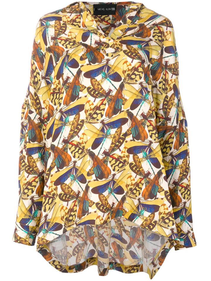 Michel Klein Dragonfly Blouse - Yellow & Orange