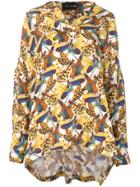 Michel Klein Dragonfly Blouse - Yellow & Orange