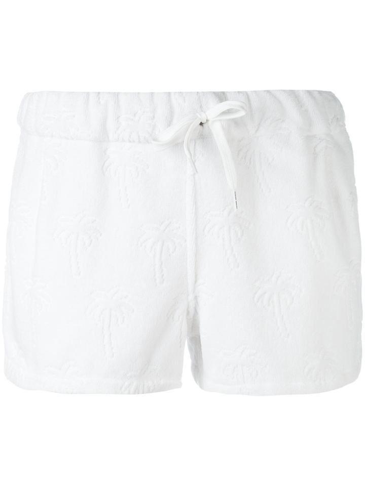 Tomas Maier Palm Tree Shorts - White