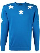 Guild Prime Star Embroidered Sweater - Blue