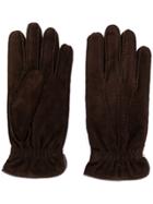 Brunello Cucinelli Stitching Detail Gloves - Brown