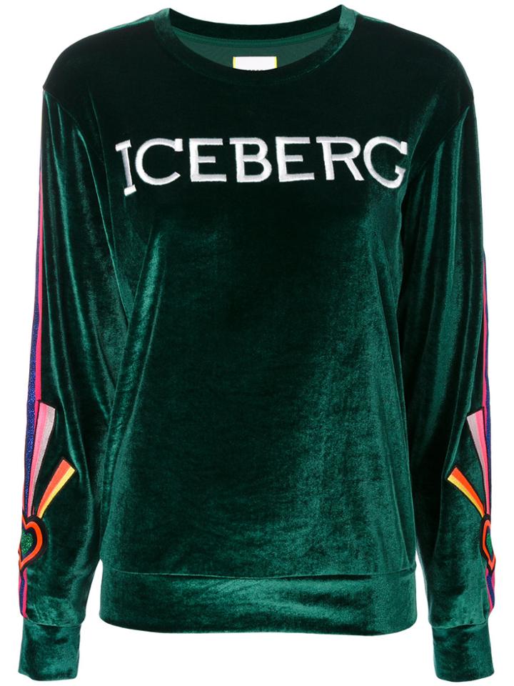 Iceberg Cinilia Logo Sweatshirt - Green