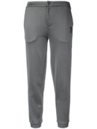 Jo No Fui Side Stripe Track Pants - Grey