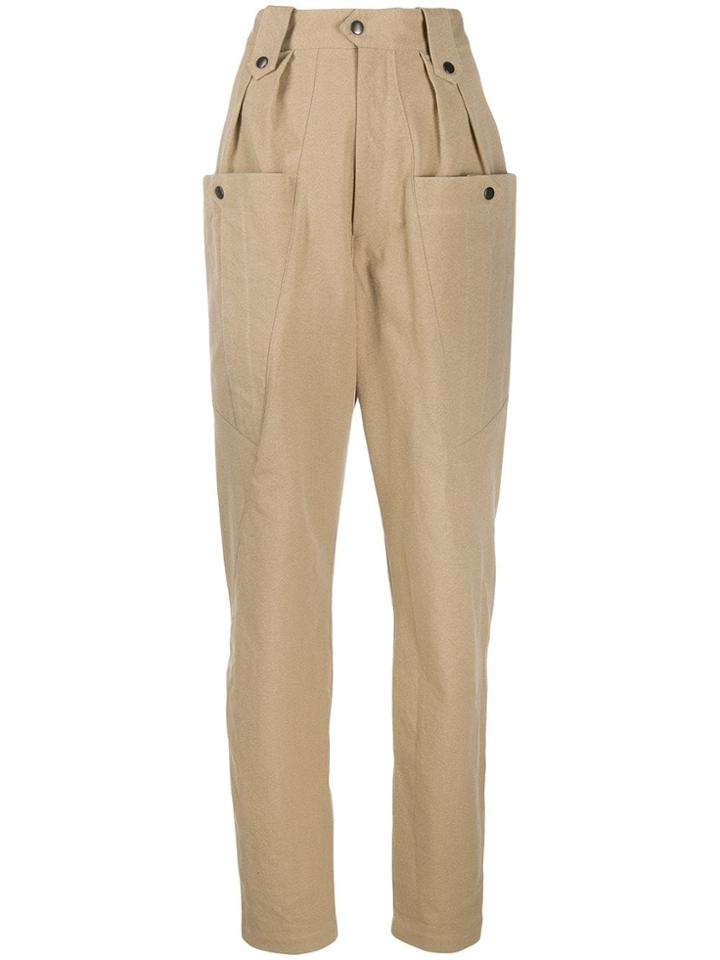 Isabel Marant Yerris Trousers - Neutrals