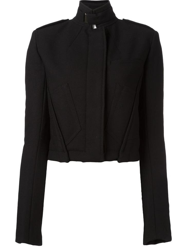 Haider Ackermann 'proud' Jacket, Women's, Size: 40, Black, Cotton/rayon/virgin Wool