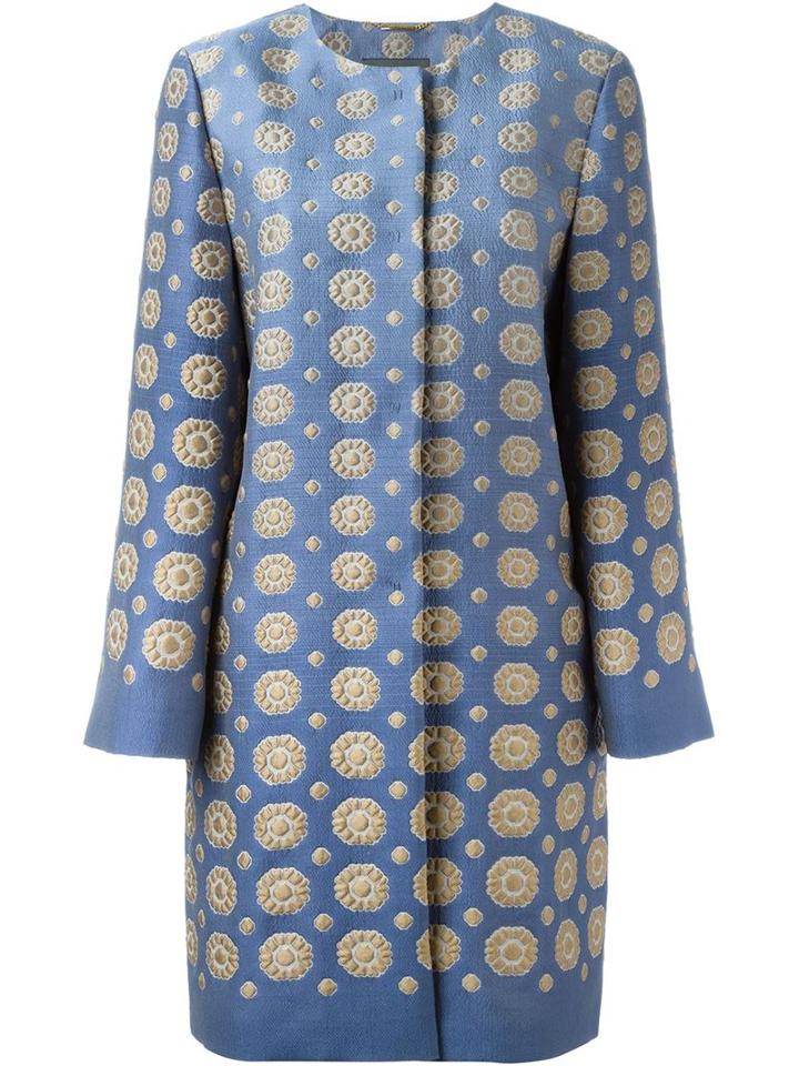 Alberta Ferretti Brocade Coat