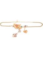 Msgm Flower Detail Chain Belt