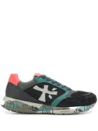 White Premiata Zaczac Sneakers - Black