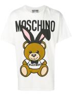 Moschino Playboy Bear T-shirt - White