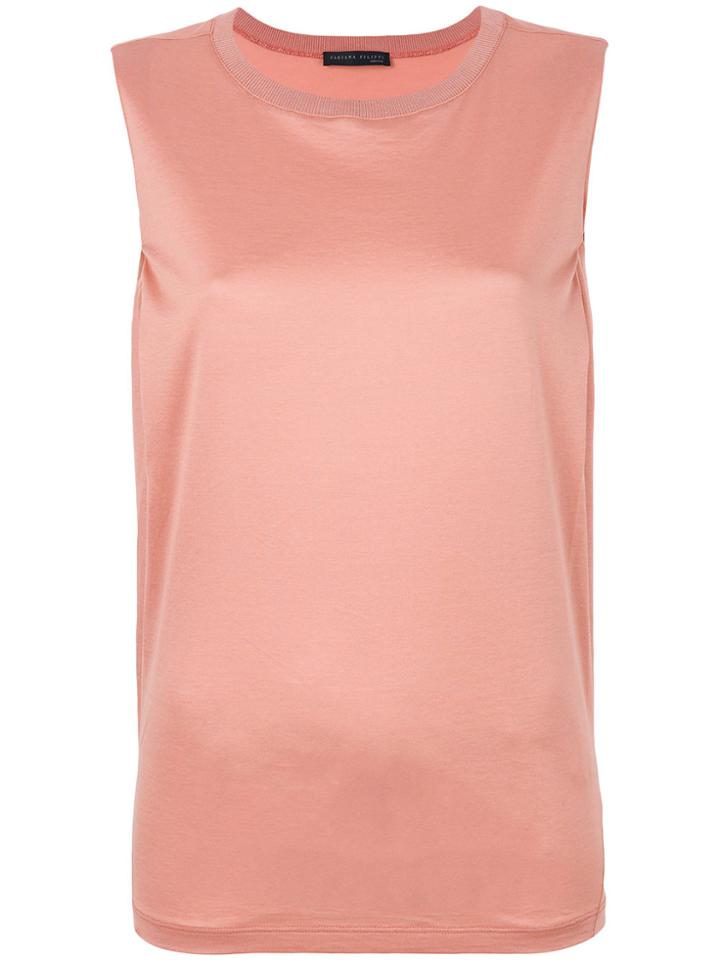 Fabiana Filippi Knitted Tank Top - Yellow & Orange