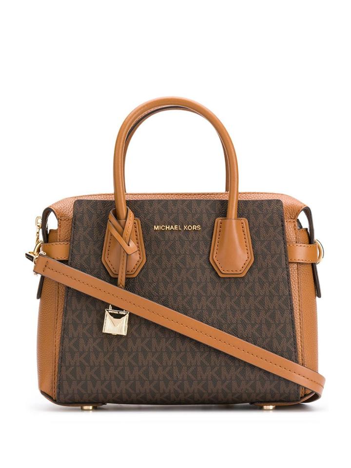 Michael Michael Kors Logo Print Tote Bag - Brown