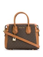 Michael Michael Kors Logo Print Tote Bag - Brown