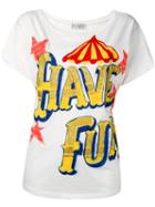 Faith Connexion 'have Fun' T-shirt, Women's, Size: Medium, White, Cotton