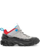 Burberry Multicolour Arthur Sneakers - Grey