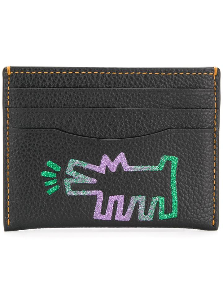Coach Coach X Keith Haring Card Case - Black