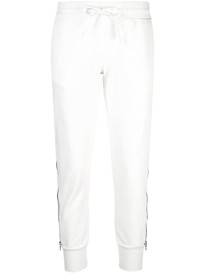 Rta Side Zipped Track Pants - White
