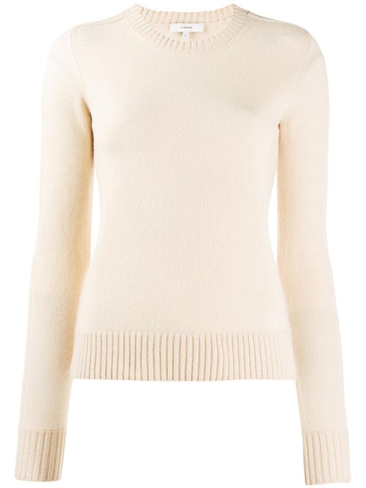 Vince Crew Neck Jumper - Neutrals