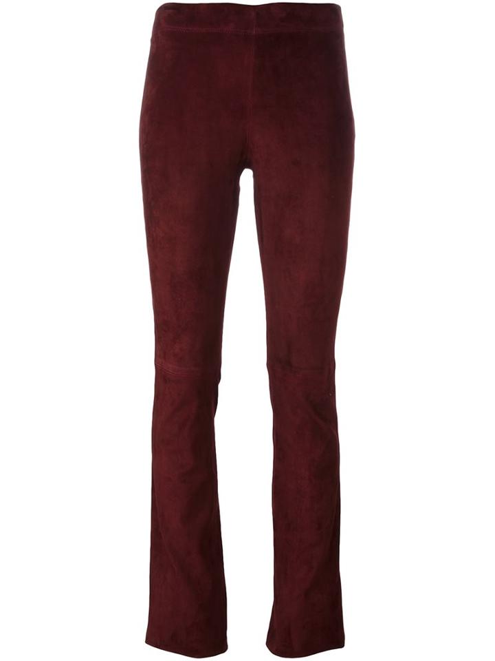 Joseph Suede Trousers