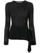 Roland Mouret Perforated Top - Black
