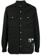 Rick Owens Drkshdw Single-breasted Fitted Jacket - Black