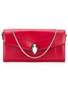 Bulgari - Serpent Head Clutch Bag - Women - Leather - One Size, Red, Leather