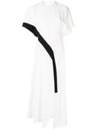 Bianca Spender Asymmetric Midi Dress - White