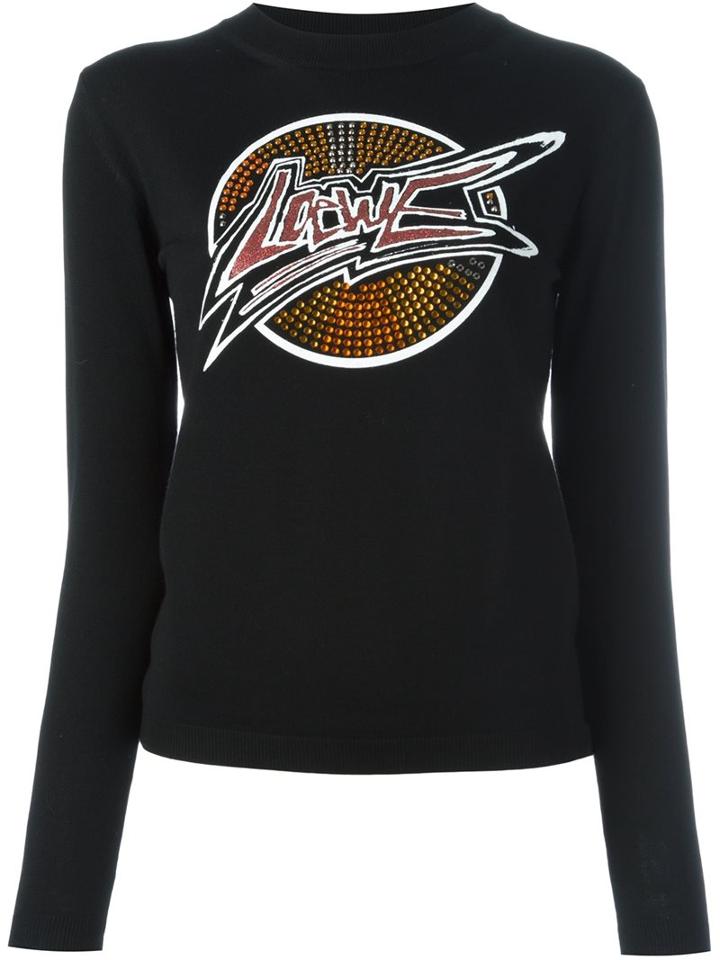 Loewe Logo Applique Sweatshirt