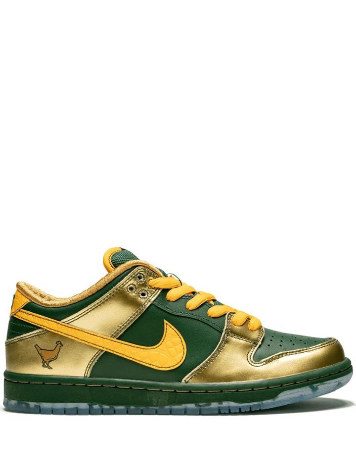 Nike X Doernbecher Sb Dunk Sneakers - Green