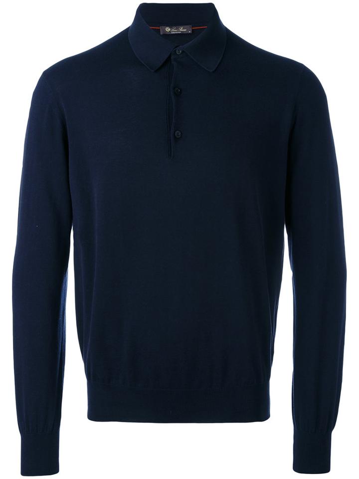 Loro Piana - Classic Shirt - Men - Cotton - L, Blue, Cotton