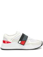 D.gnak Logo Strap Sneakers - White